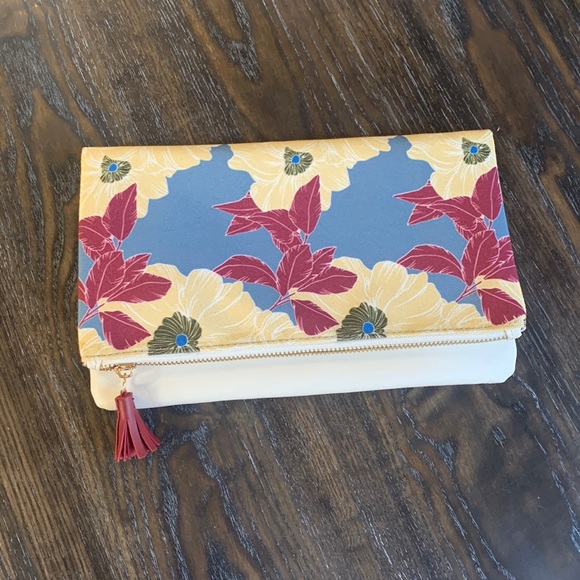 Rachel Pally Handbags - Rachel Pally fold over floral clutch pre loved condition
